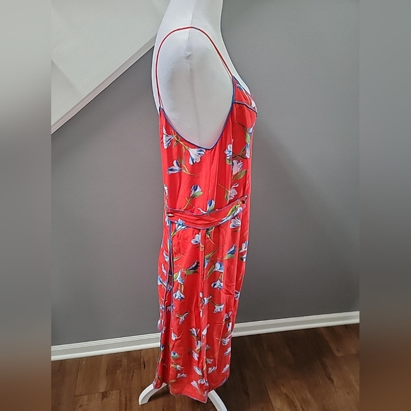 Rag & Bone Hugo Floral Print Tank Dress Womens M Midi $495 Retail - Picture 4 of 7